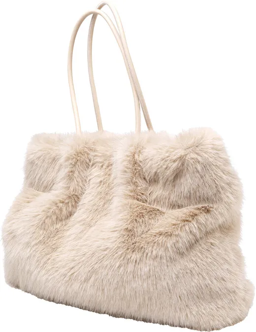 Torba typu shopper MIKA - kremowy