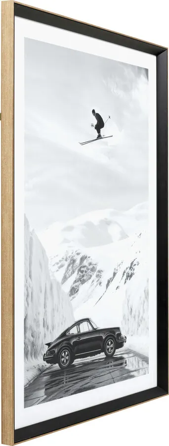 Obraz w ramie SKI STUNT 86x126