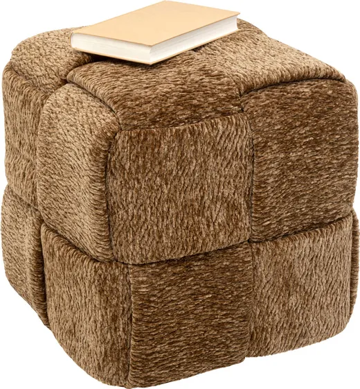 Pufa VESUV 38x38 - brązowy