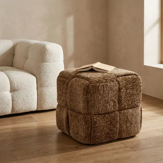 Pufa VESUV 38x38 - brązowy