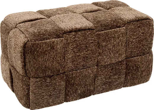 Pufa VESUV 70x38 - brązowy