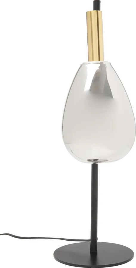 Lampa stołowa FARI - szary/czarny