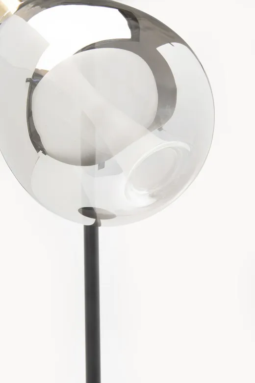 Lampa stołowa FARI - szary/czarny