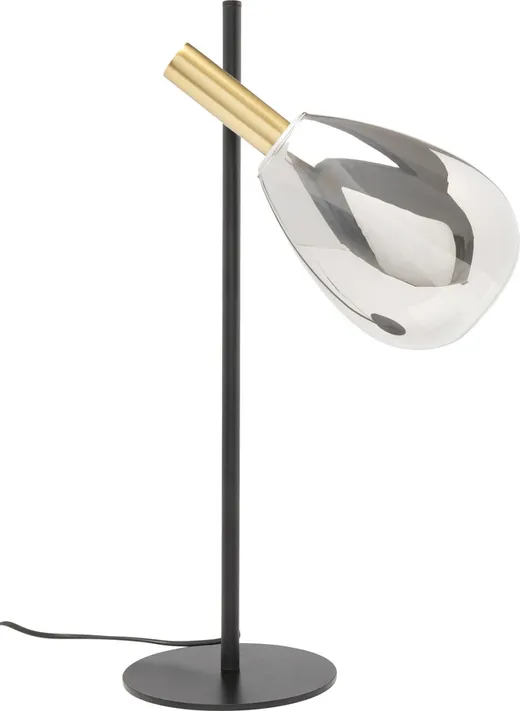 Lampa stołowa FARI - szary/czarny