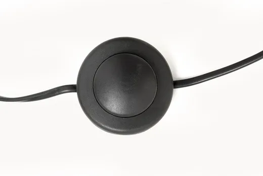 Lampa podłogowa CUBE 130 cm - brązowy/lustrzany