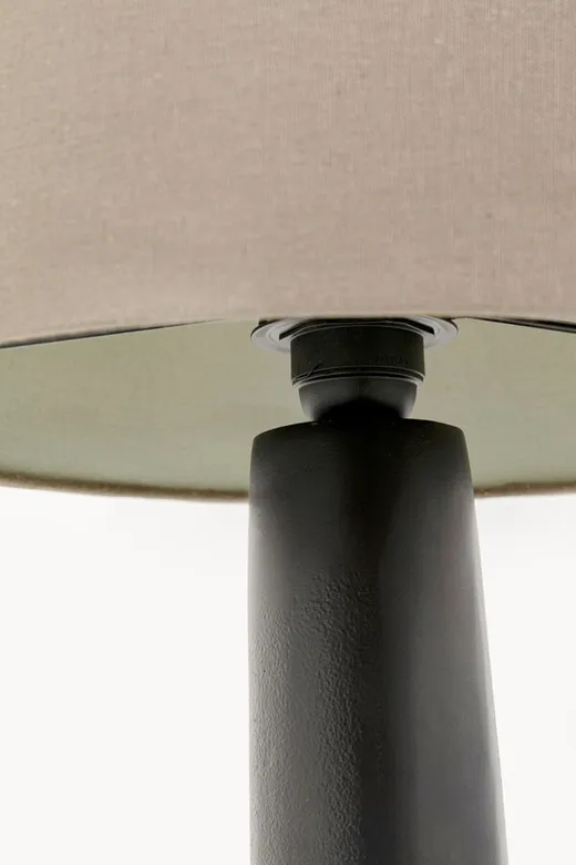 Lampa podłogowa FLY - beżowy/czarny