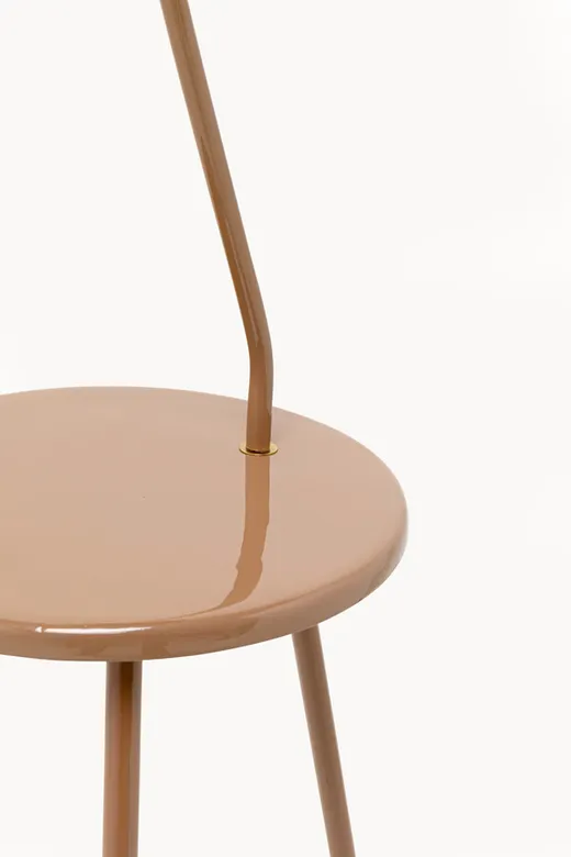 Lampa podłogowa TABLE - brązowy