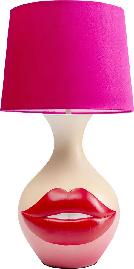 Lampa stołowa LABBRA - różowy