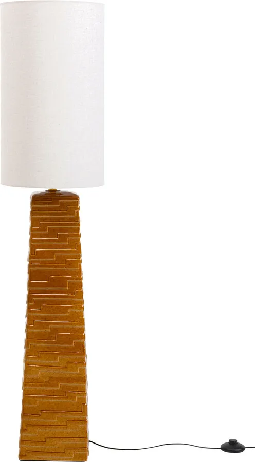 Lampa podłogowa SIENA - brązowy