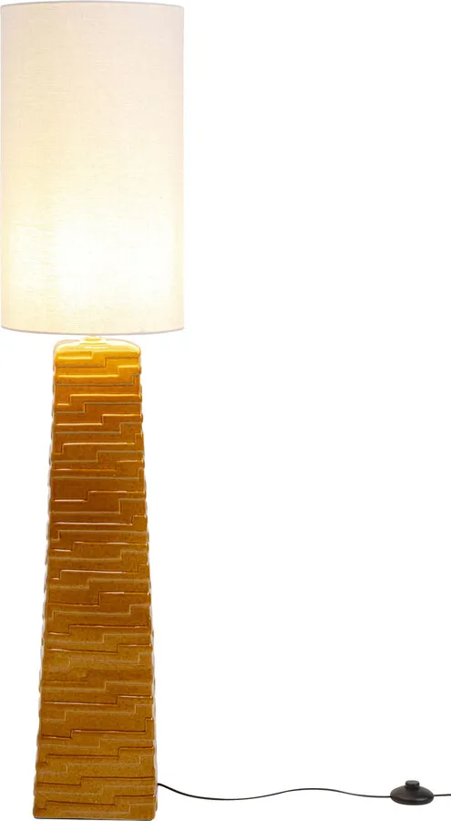 Lampa podłogowa SIENA - brązowy