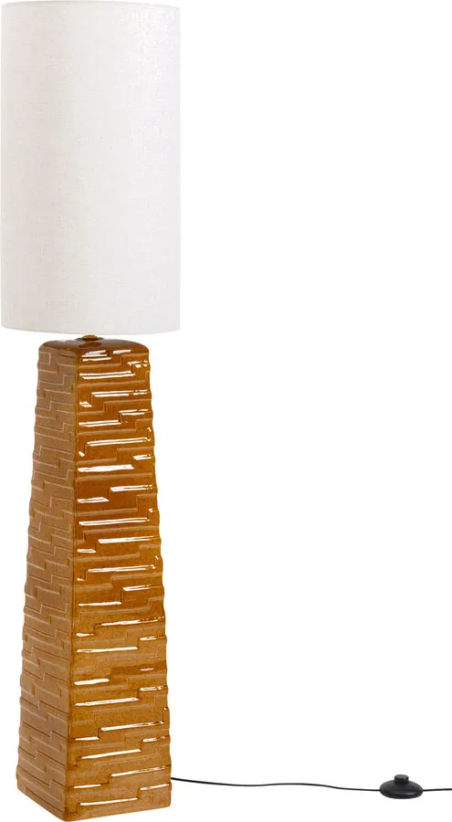Lampa podłogowa SIENA - brązowy