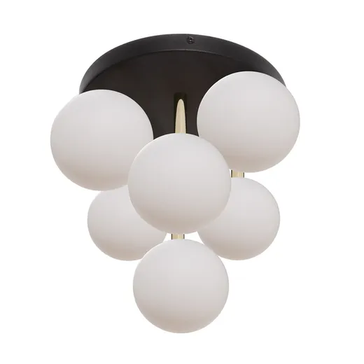 Lampa sufitowa ALI 5646 - czarny/złoty