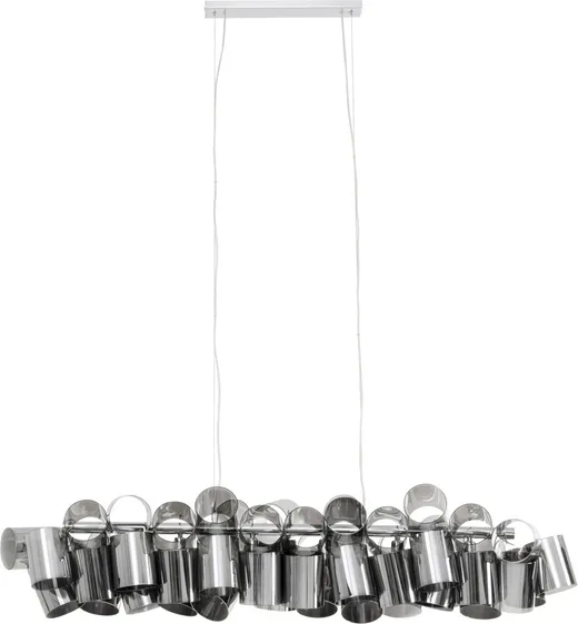 Lampa wisząca TUBES - srebrny