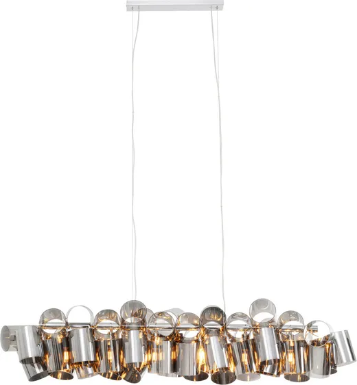 Lampa wisząca TUBES - srebrny