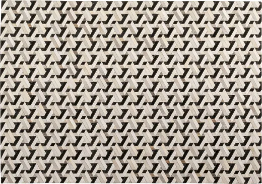 Dywan MAZE 200x300 - biało-czarny