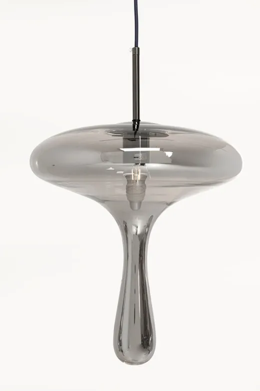 Lampa wisząca GOCCIA 100 cm - szary/srebrny