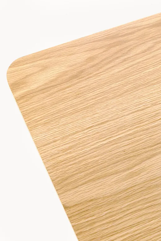 Stół MIDTOWN OAK 160x80 - naturalny/czarny