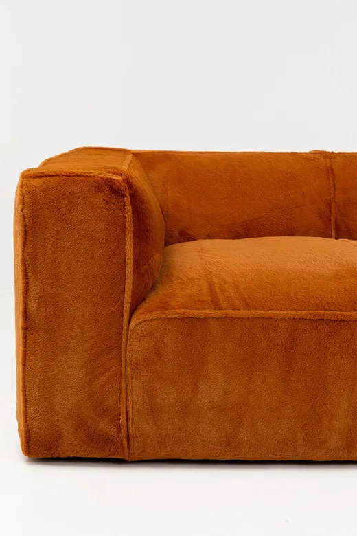 Sofa 3-osobowa CUBETTO SOFT - pomarańczowy
