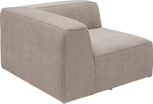 Element narożny do sofy modułowej CUBO ELEMENTS - taupe