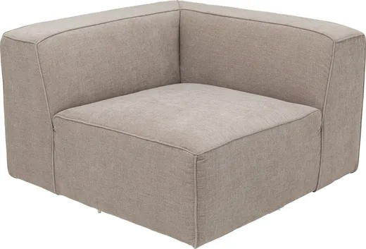 Element narożny do sofy modułowej CUBO ELEMENTS - taupe