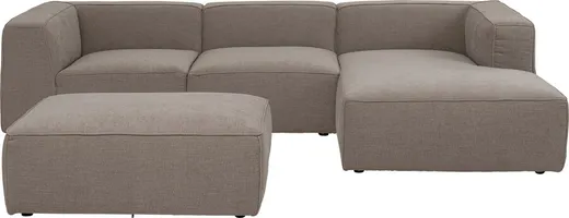 Otomana do sofy modułowej CUBO ELEMENTS - taupe