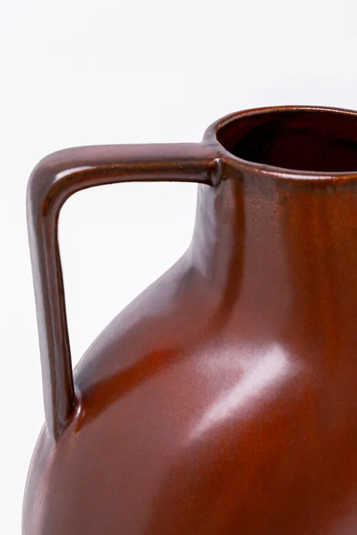 Wazon MILO 27 cm - brązowy