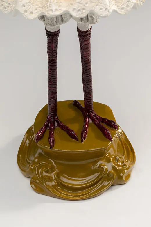 Świecznik FLAMINGO ROYAL 45 cm - wielokolorowy