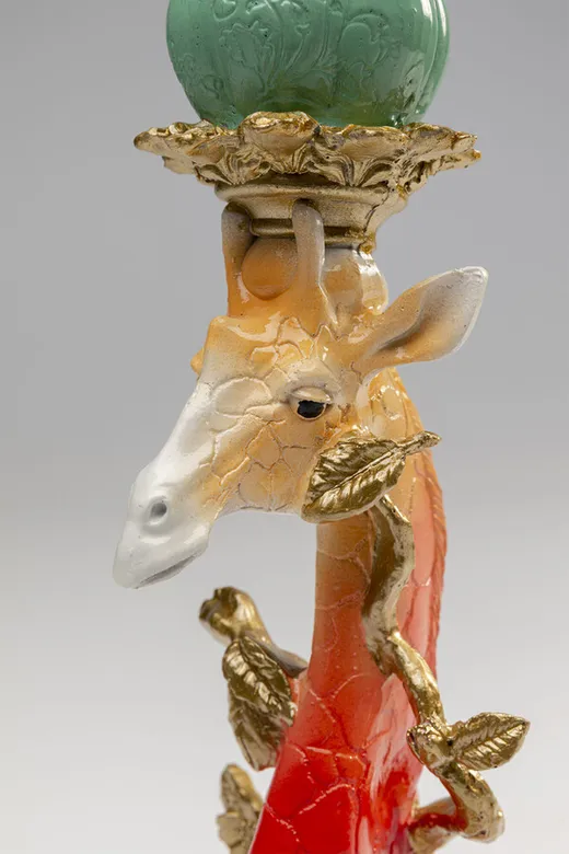 Świecznik GIRAFFE 26 cm - wielokolorowy