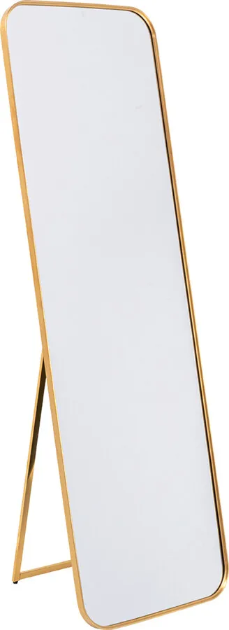 Lustro stojące SIMPLY BRASS 50x160 - złoty