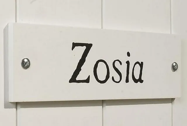 Dekor z napisem