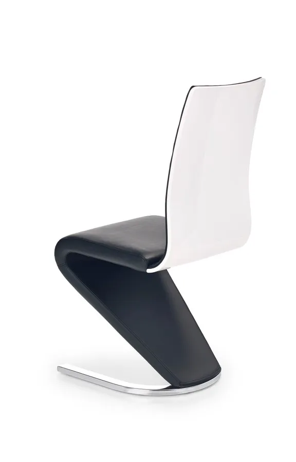 Krzesło K194 - czarny/biały