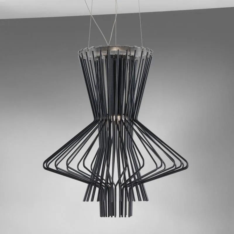 Lampa wisząca STRAW - szary