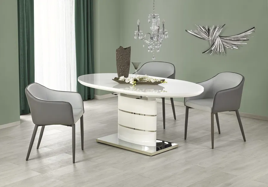 Stół rozkładany ASPEN 140x90 - biały