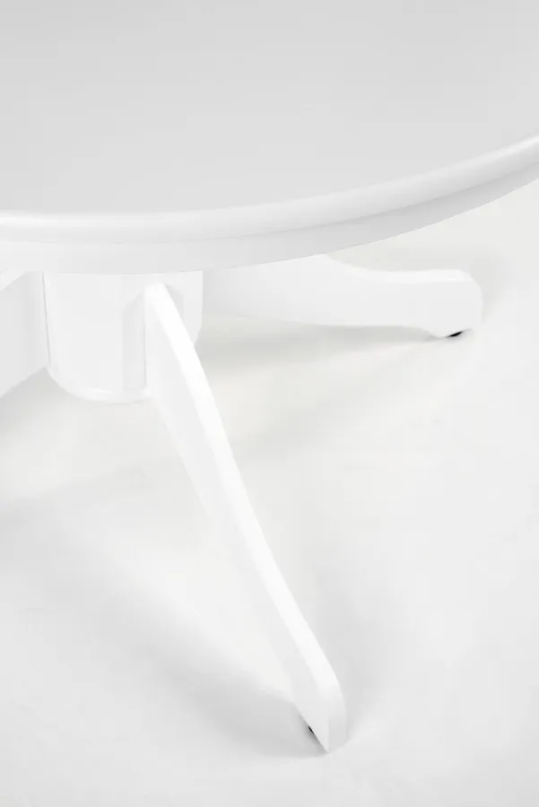 Stół okrągły GLOSTER 106 cm - biały