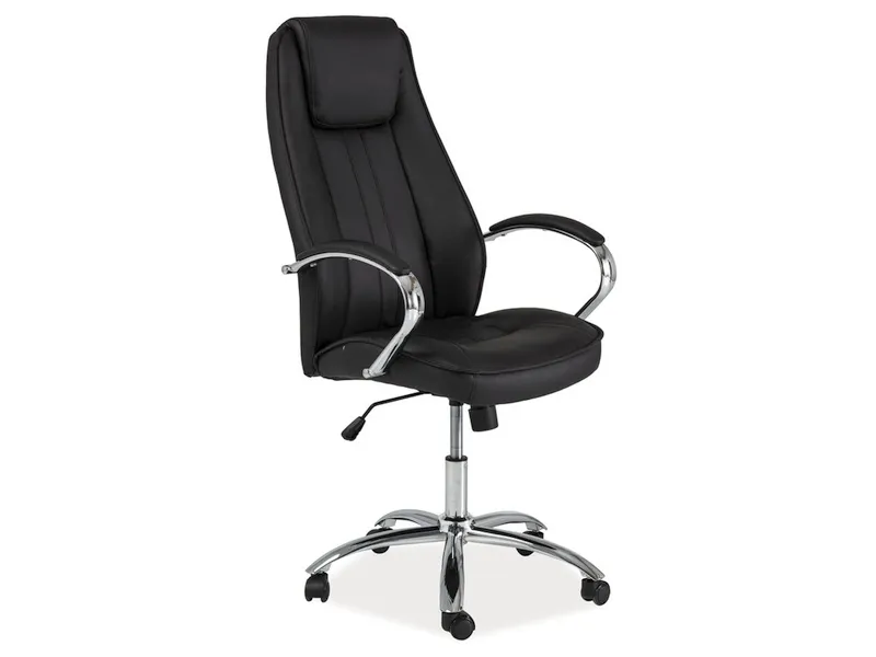 Fotel obrotowy Q-036 - czarny