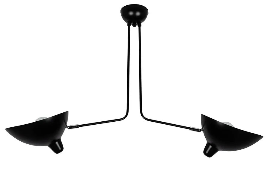 Lampa wisząca RAVEN 2 - czarny mat
