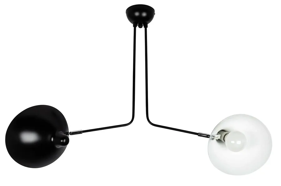 Lampa wisząca RAVEN 2 - czarny mat
