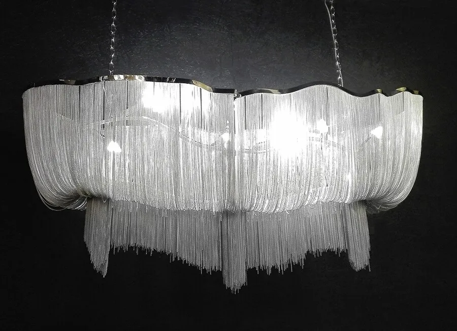 Lampa wisząca ATLANTA LONG - aluminium
