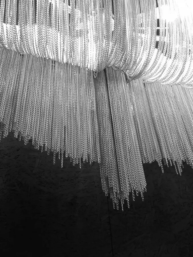 Lampa wisząca ATLANTA LONG - aluminium