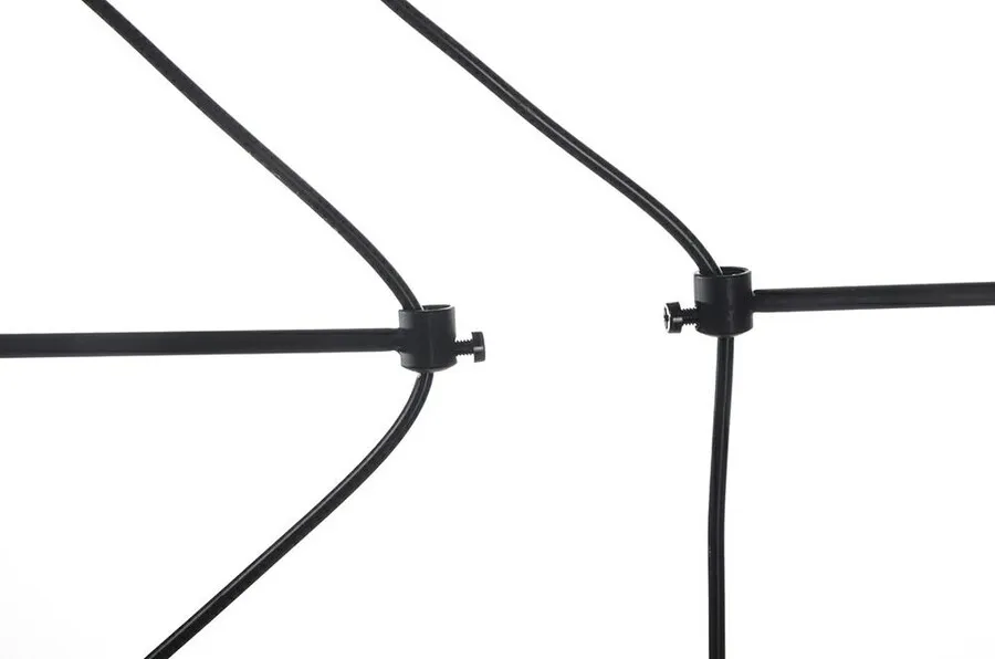 Lampa wisząca FLUSSO LINE 4 - czarny