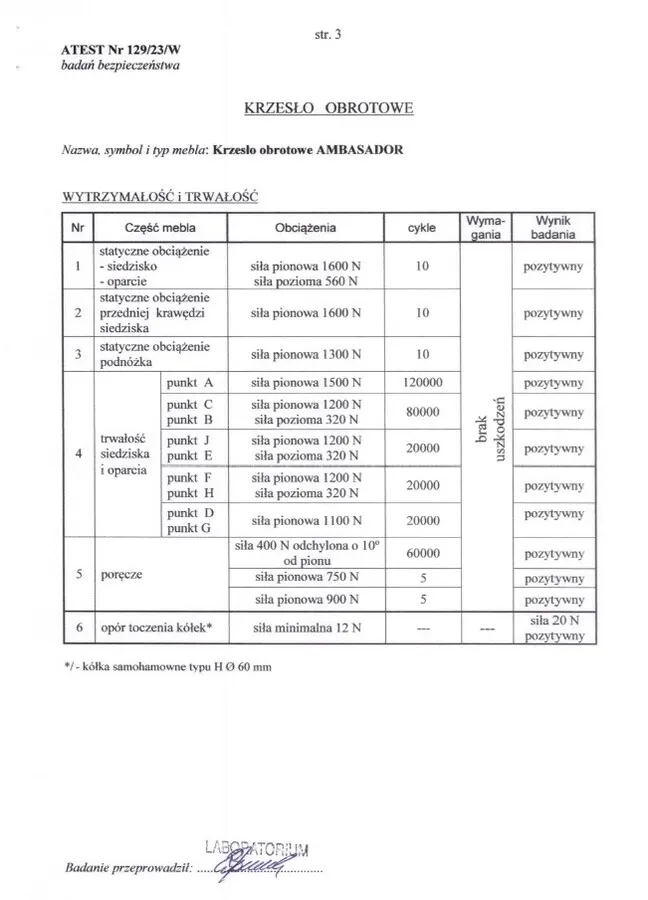 Fotel gabinetowy AMBASADOR - popielaty/czarny