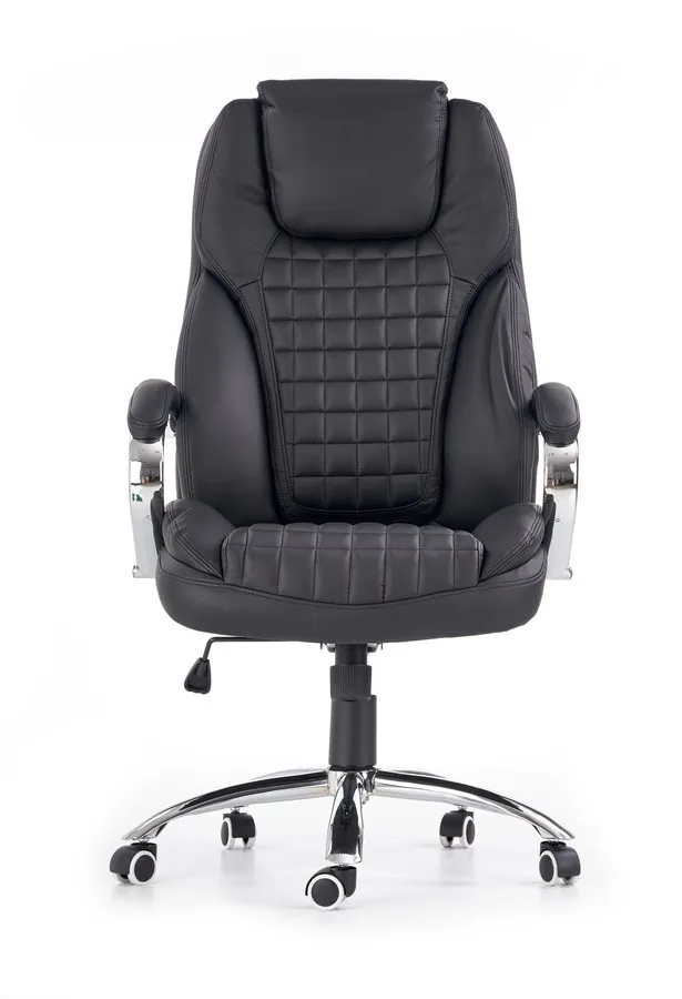 Fotel gabinetowy KING - czarny