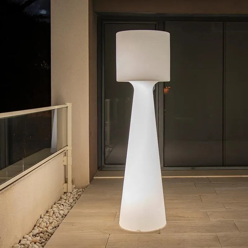 Lampa ogrodowa GRACE 170 C biała - LED