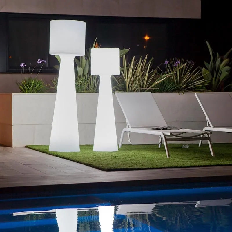Lampa ogrodowa GRACE 170 C biała - LED