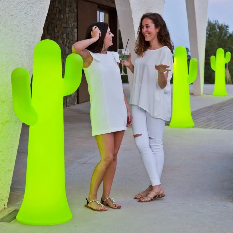 Lampa ogrodowa PANCHO C limonkowa - LED