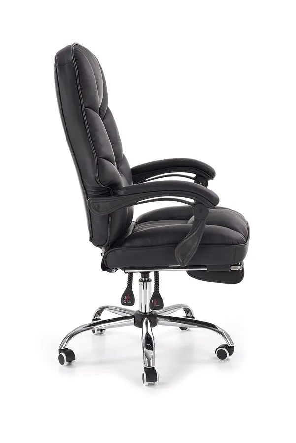 Fotel gabinetowy ALVIN - czarny