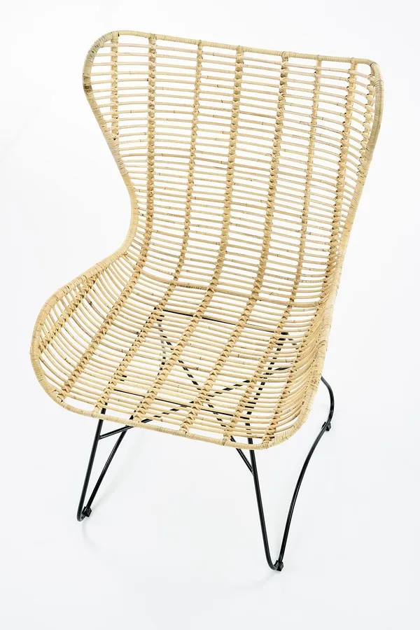 Fotel INDIANA - rattan naturalny