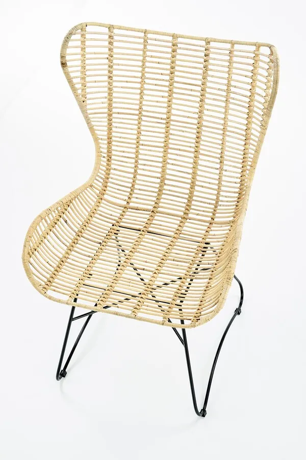 Fotel INDIANA - rattan naturalny