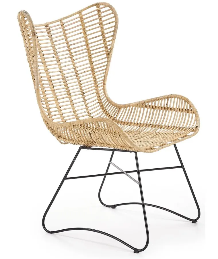 Fotel INDIANA - rattan naturalny