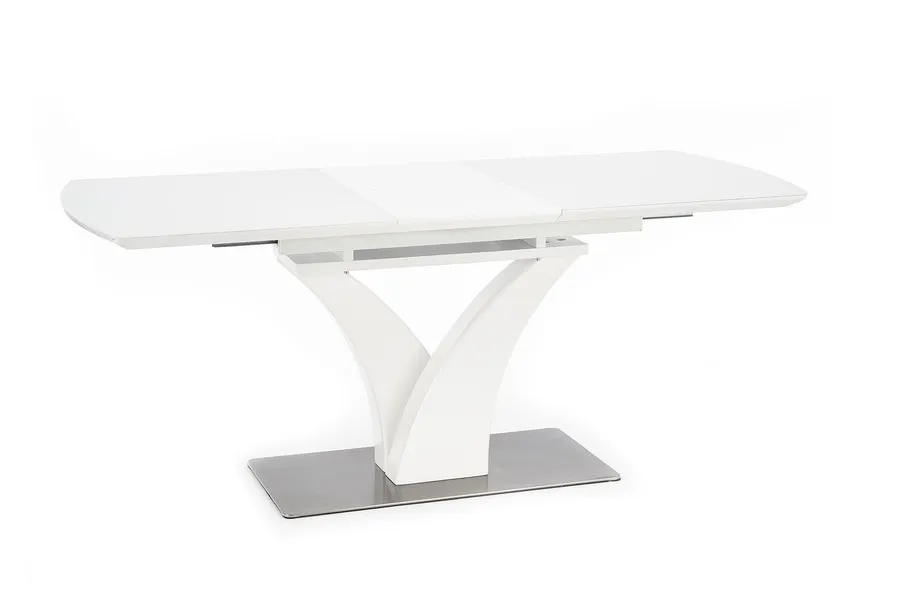Stół rozkładany PALERMO 140x80 - biały